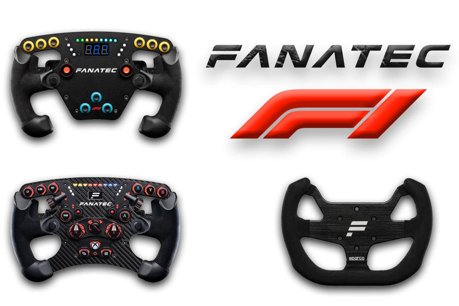 Bedste F1-rattet Fanatec Sim Racing