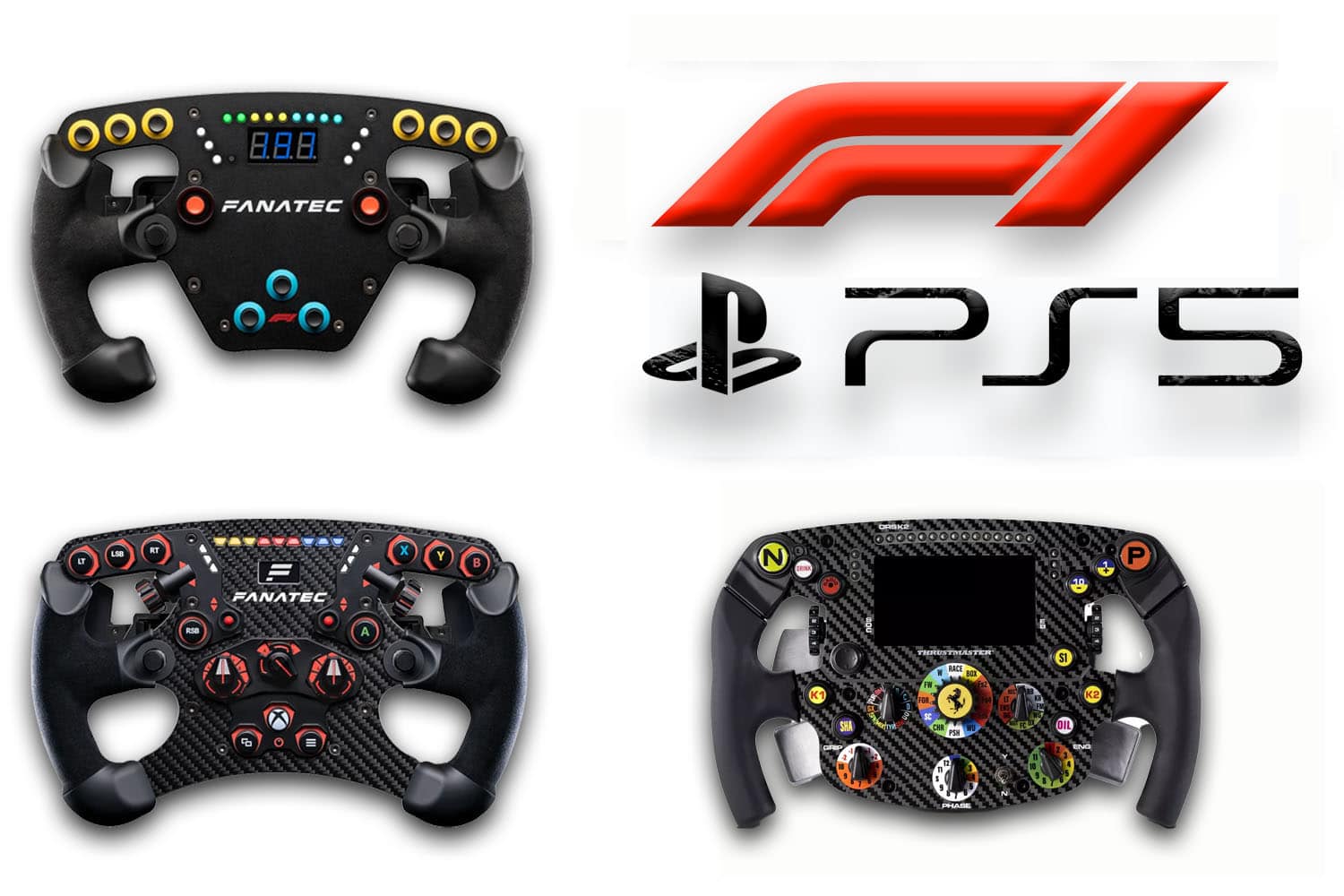 De bedste F1-rattet på PS5 sim racing