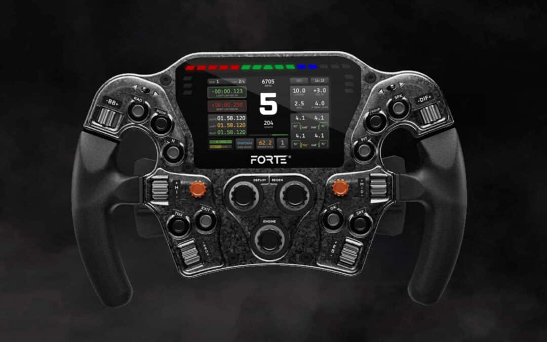 Asetek Forte Formula Pro er forudbestilt: carbon-design og XXL-skærm