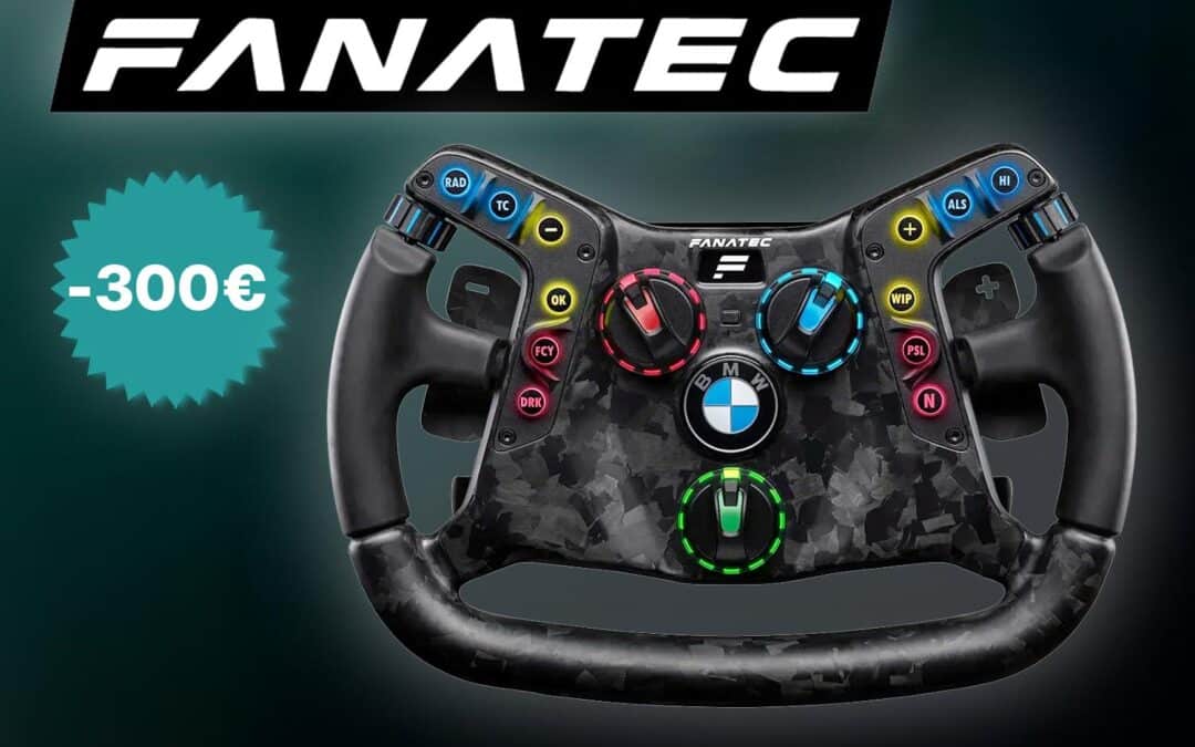 Fanatec Podium BMW M4 GT3: £300 rabat på dette legendariske rat, begrænset tilbud!