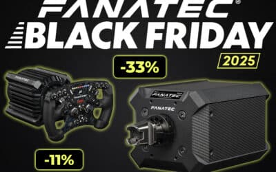Black Friday Fanatec 2025: Kampagner med op til 33% rabat
