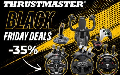 Black Friday Thrustmaster: De bedste 2025 kampagner er endelig afsløret (-35%)!