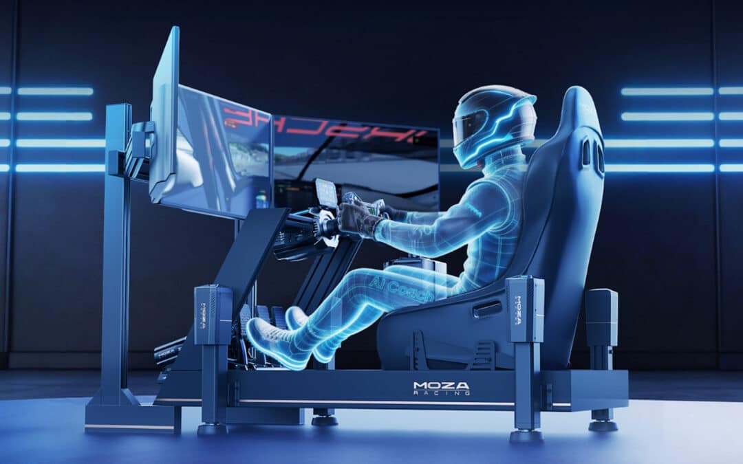 GDC 2026: MOZA afslører HMA150-aktuatorerne og en AI-coach, der interagerer med din Direct Drive-basenhed